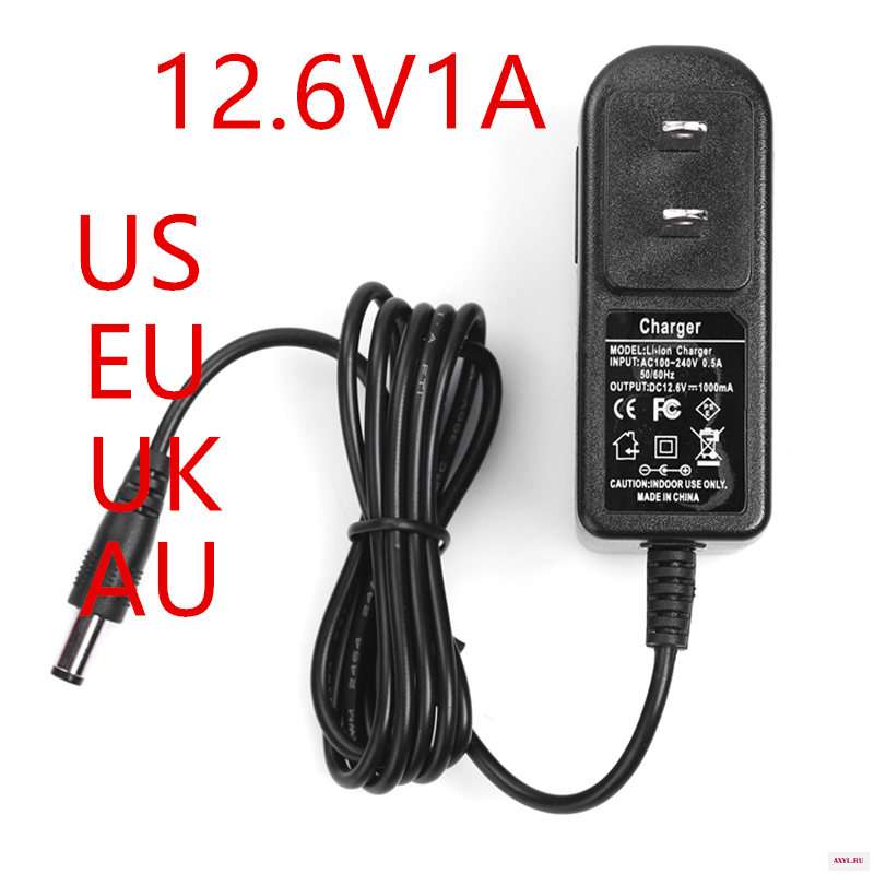 12 6 V 1A 12.6V1000mA адаптер постоянного тока 5 5*2 1 мм EU/US/UK/AU plug 100 240VAC|adapter dc|power adapterdc adapter |