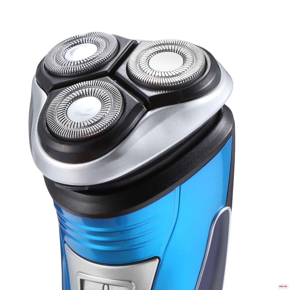 Kemei KM 2801 Мужская перезаряжаемая Тройная плавающая электрическая бритва для ухода за лицом триммер бороды