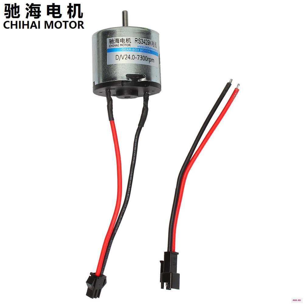 Chihai мотор CHR RS3429K миниатюрный DC 24V 7300RPM шарикоподшипник Мотор щетки углерода|brushed motor|carbon brush motordc 24v |