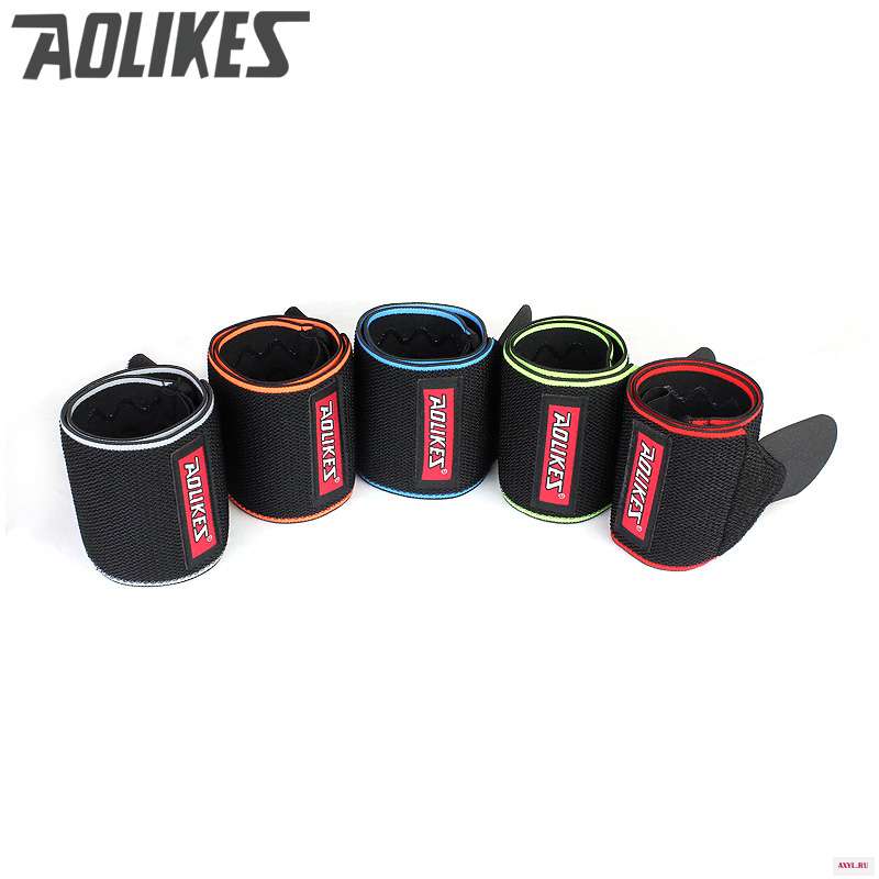 Спортивные повязки на запястье AOLIKES 2 шт./лот поддерживающий ремешок повязка руку спрей восстанавливающий