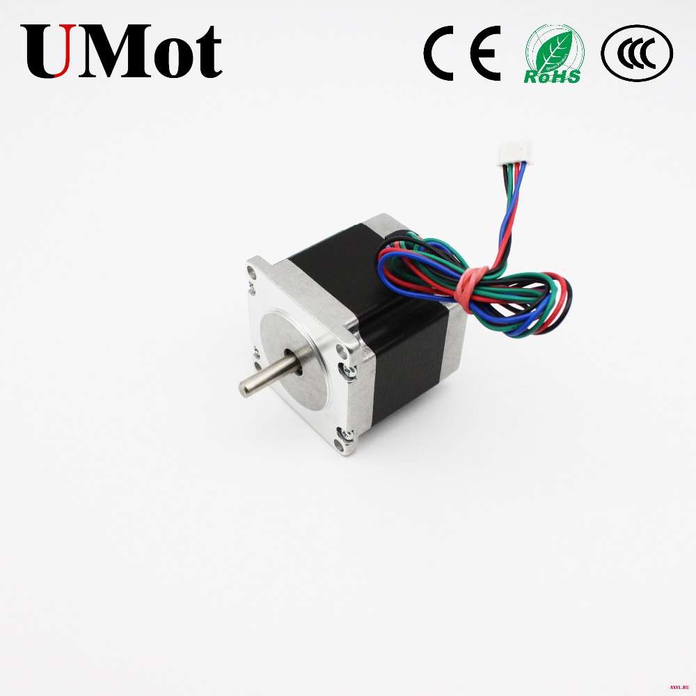 Шаговый двигатель NEMA 23 шаговый Электродвигатель с поворотом на 1 8 градусов 57 мм 4 вывода 2 А 950 м нм Nema23