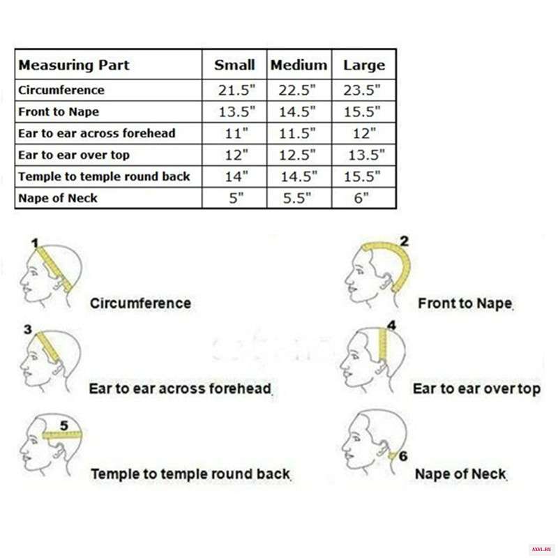 measurement of lace wigs_