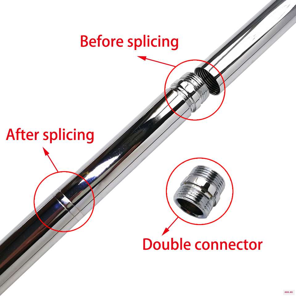 Диаметр 25 мм внутренняя железная трубка M10 Женская нить + Гальваническая металлическая ажурная прямая для DIY