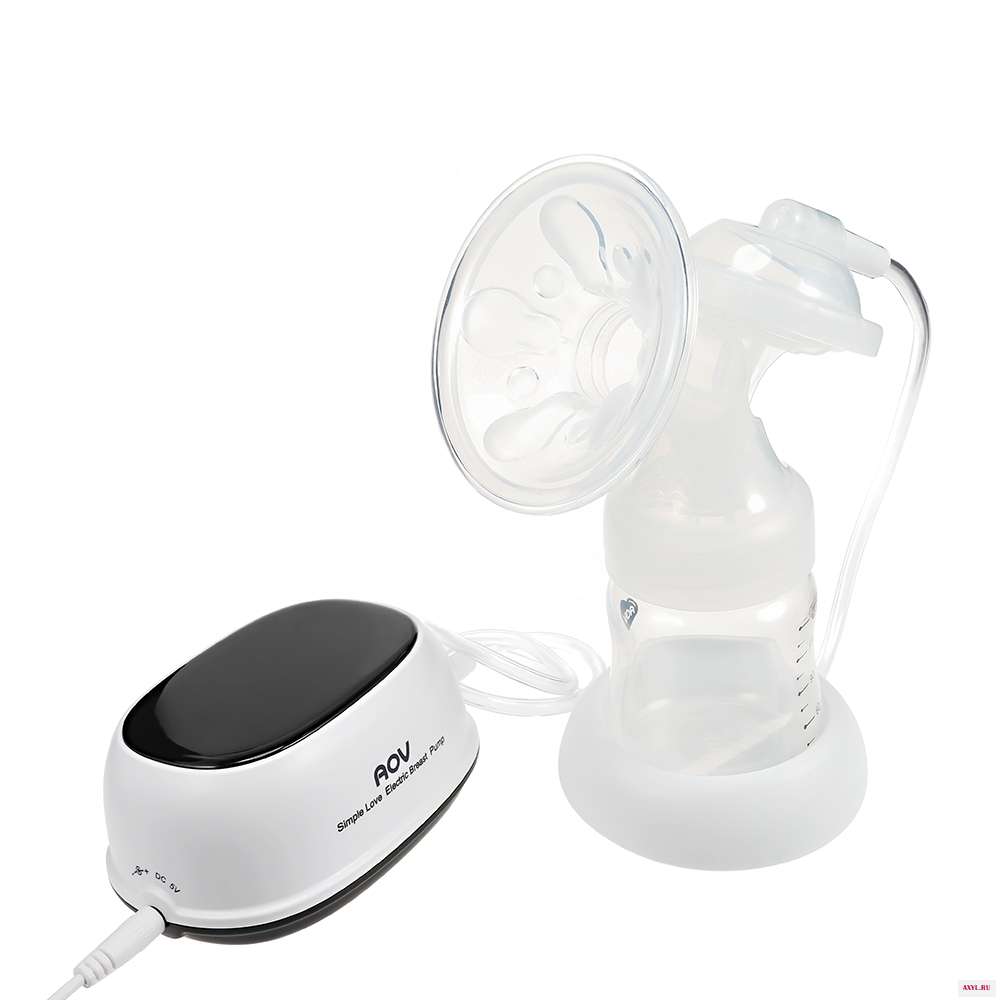 Electric Massage Breast Pump Enlargement AOV LED Display USB Pumps With Baby Breastfeeding Bottle BPA Free Feeding | - Цена: 