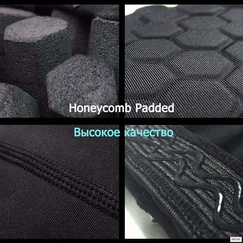 1-PCS-Honeycomb-Sports-Football-Basketball-Knee-Pads-Breathable-Silicone-Anti-skid-Kneepad-Compression-Socks-Knee (2)