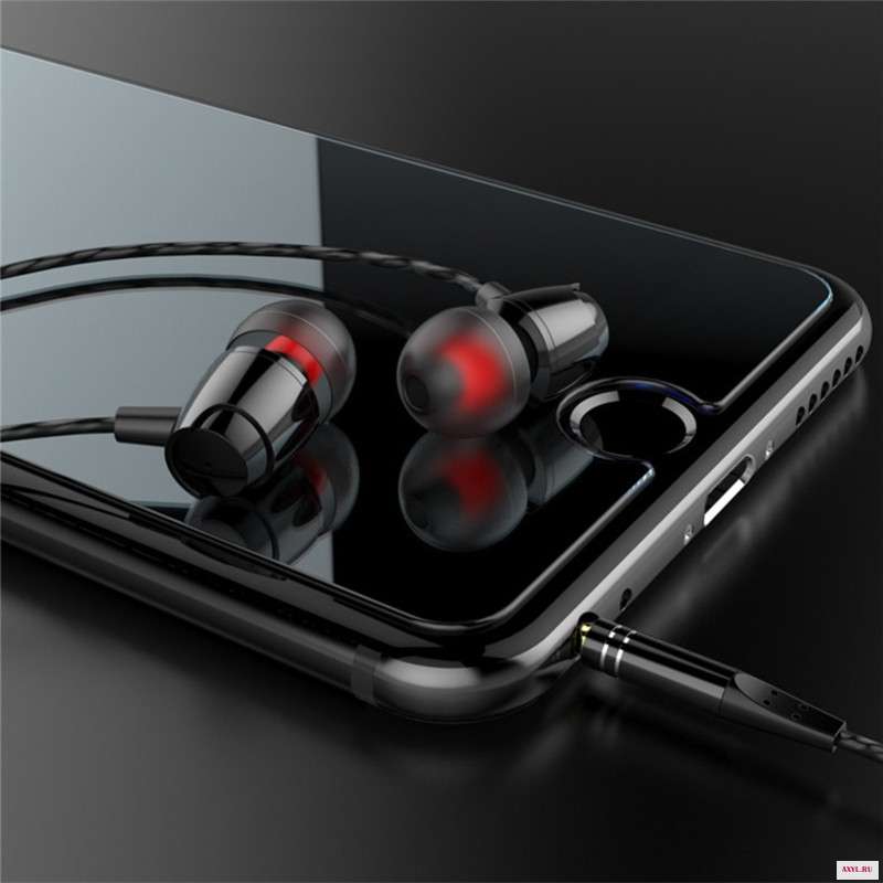 Металлические наушники вкладыши 9D 2 шт. проводная Hi Fi гарнитура для телефонов Samsung Huawei Xiaomi|Наушники и