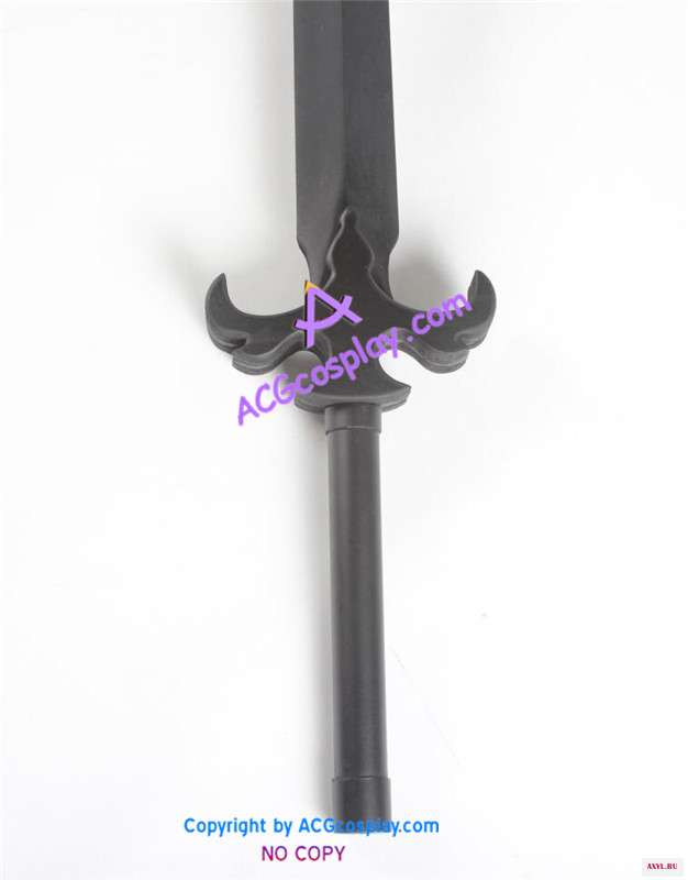 Косплей реквизит из поливинилхлорида Kirito Black Sword Art Online для косплея|cosplay props|sword cosplay |
