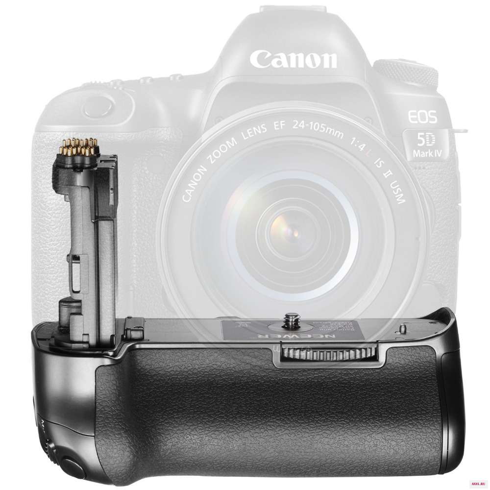 Батарейный блок Neewer для камеры Canon 5D Mark IV Сменный аккумулятор совместим с аккумуляторами BG E20 аккумулятором