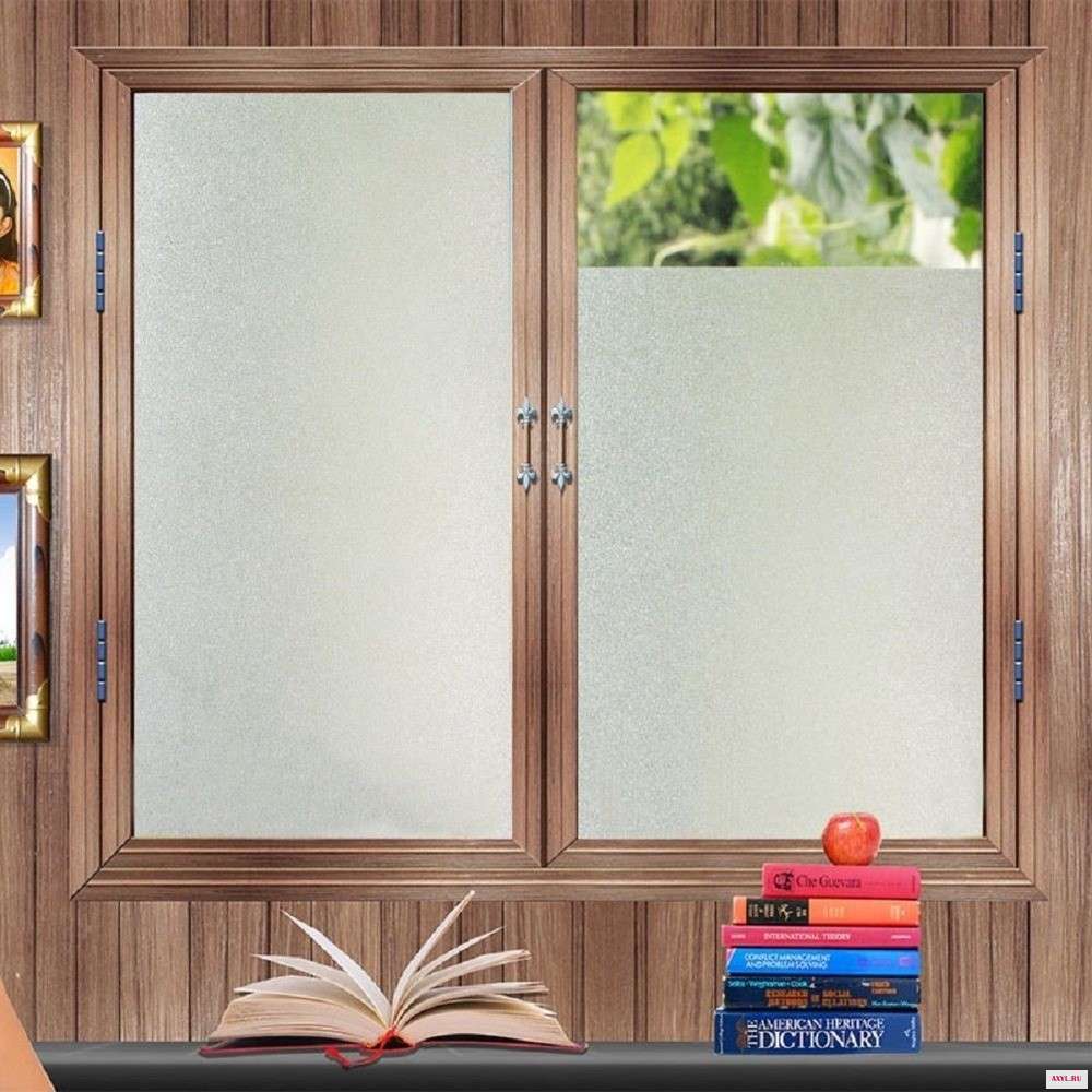 60*400 cm Static frosted glass window film decorative Art PVC privacy opaque self adhesive stickers for Decor | Дом - Цена: 