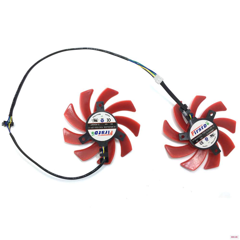 Оригинальный охлаждающий вентилятор GPU для RX470 85 мм 4pin RX 470 Turbo 4 Гб OC RX474 RX570|Охлаждающие подставки ноутбуков| |