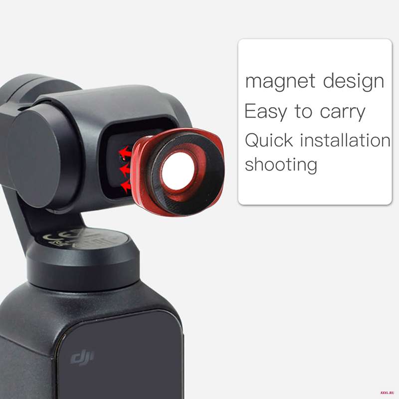 big Wide-angle lens filter Magnetic adsorption mounts for dji osmo Pocket camera Handheld gimbal Accessories 1 (13)