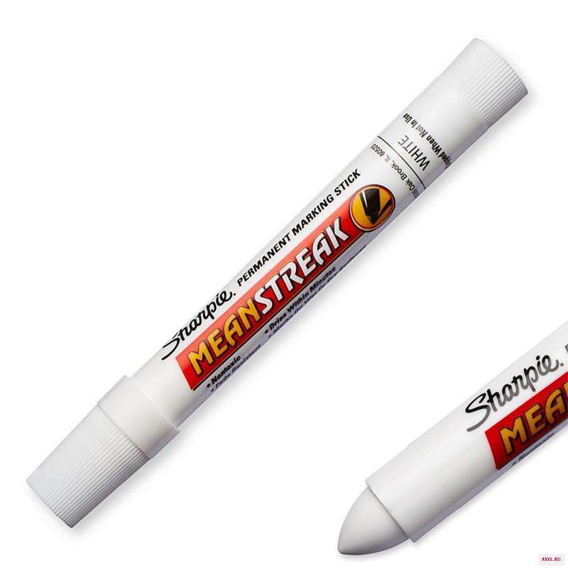 Sharpie средняя полоса Перманентная палочка маркер для шин твердая Краска Ручка white85018 yellow85005