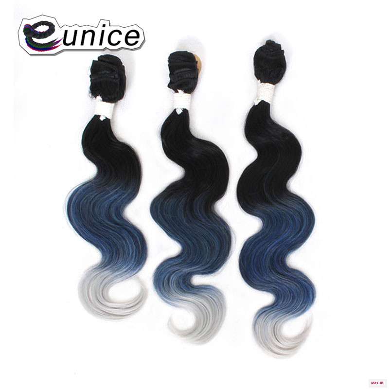 Brazilian Hair Body Wave with Closure synthetic hair bundles   (33)