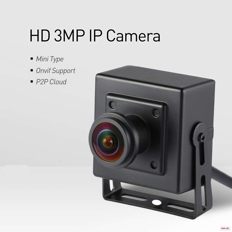 IP камера видеонаблюдения рыбий глаз 3 Мп 1296P / 1080P|Камеры видеонаблюдения| |