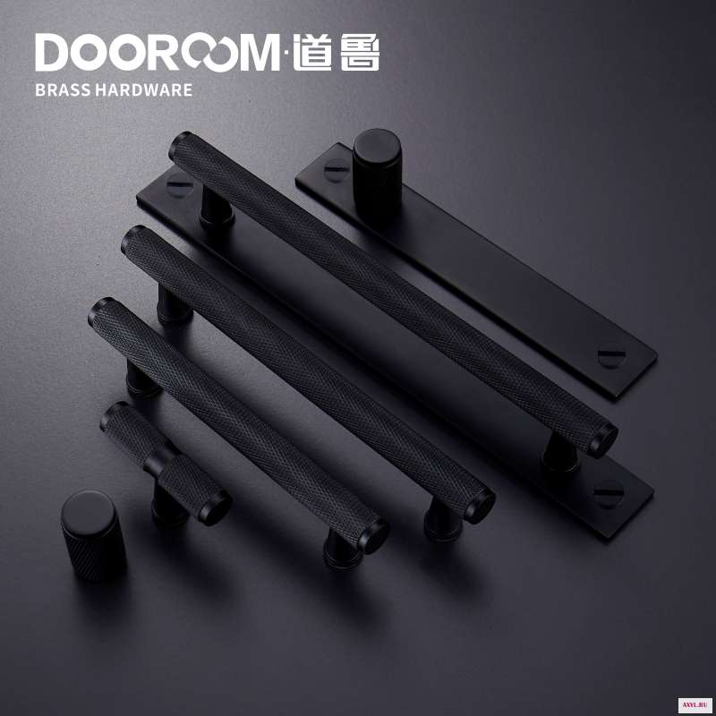 Dooroom латунные ручки для шкафа золотой черный современный шкаф комод ящика мебели легкие роскошные