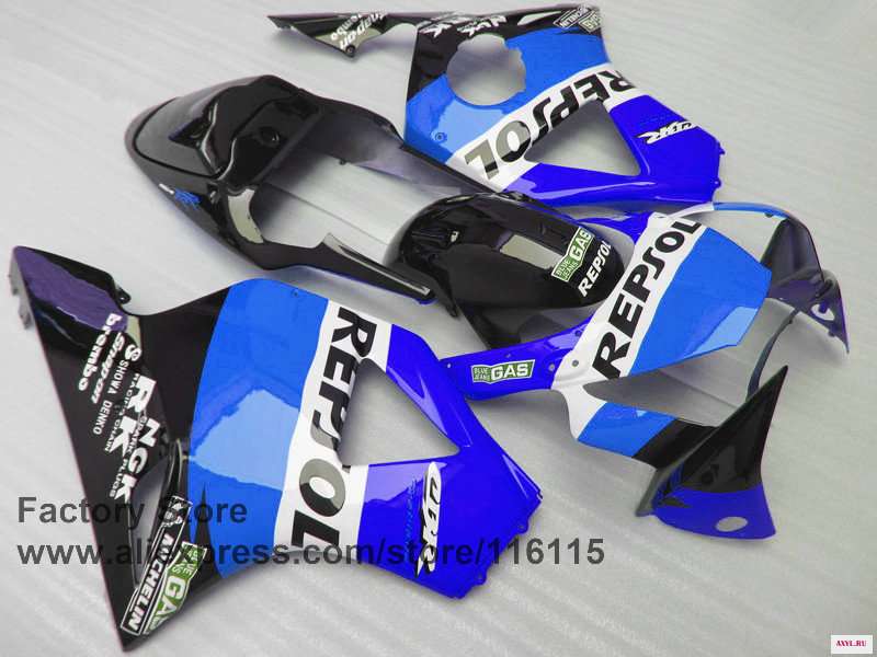 Набор обтекателей для HONDA CBR900RR fireblade CBR 954 2002 2003 CBR954 02 03 небесно голубые Обтекатели Repsol|fairing kit|repsol fairingrepsol blue |