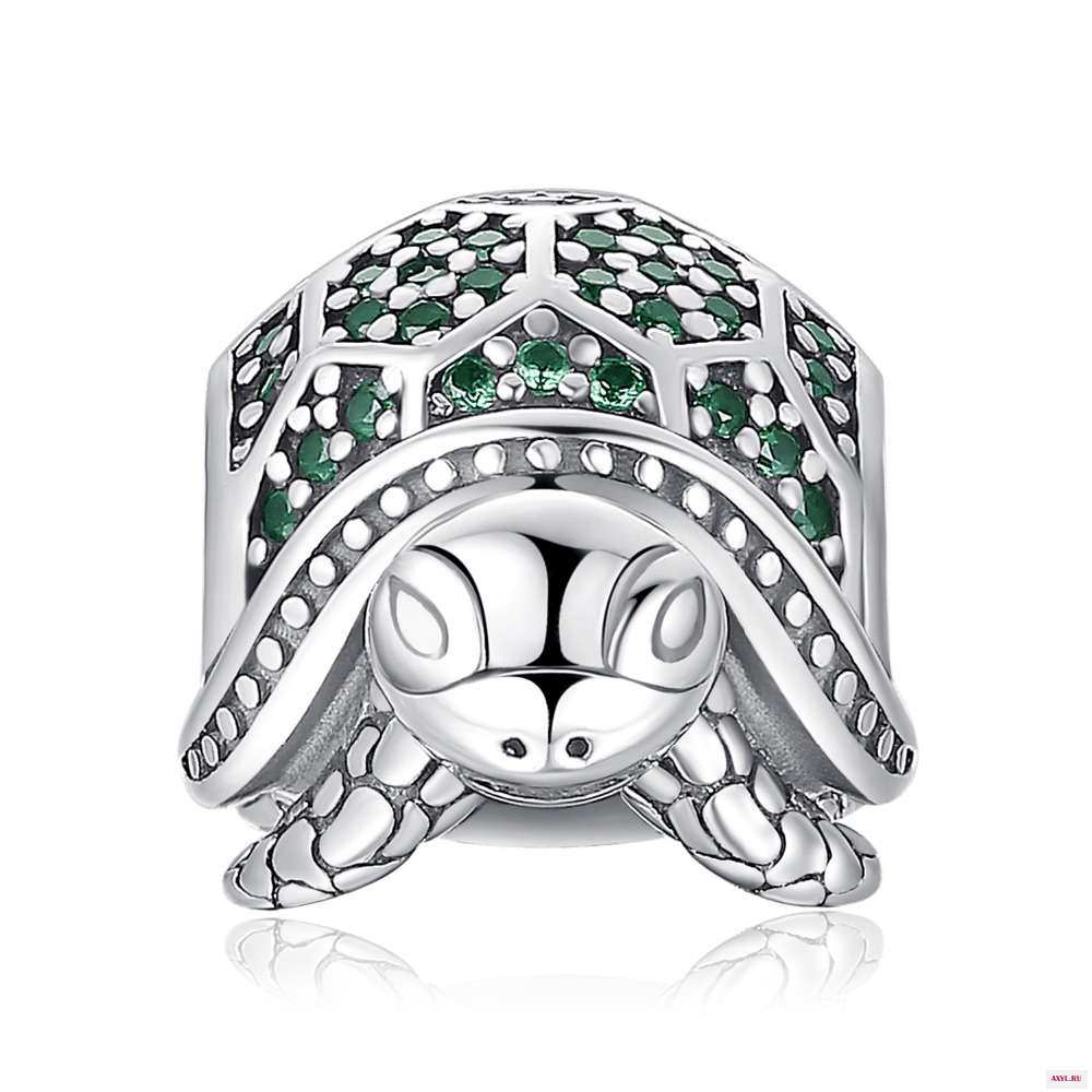 JewelryPalace черепаха 925 серебряные бусины Подвески Серебро оригинал для браслета оригинальные изготовления