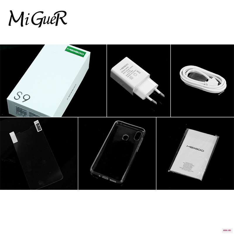 MEIIGOO S9 6 18 &quotFHD Full Экран Face ID мобильного телефона 5000 mAh 4 Гб Оперативная память 32 ГБ Встроенная Android 8 1 Octa Core MTK6750T