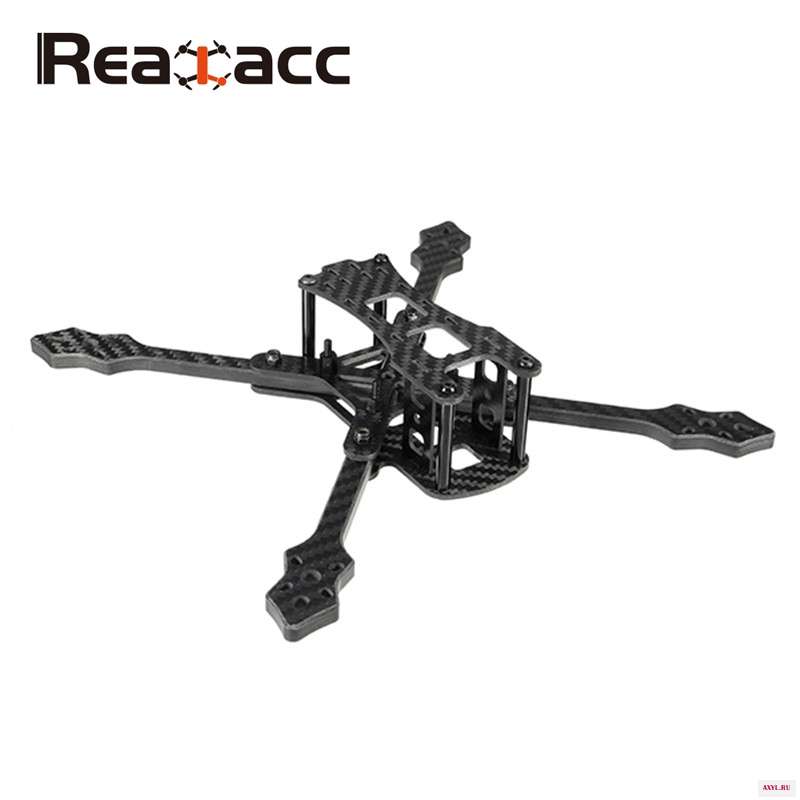 Realacc Furious 220 мм углеродное волокно 6 рычаг FPV Гоночная Рама - Цена: 