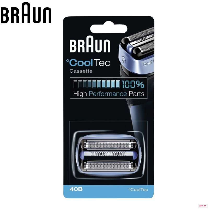 Сменный картридж Braun 40B для фольги и резца кассеты CoolTec электрические бритвы головки лезвий замена CT5cc CT4s