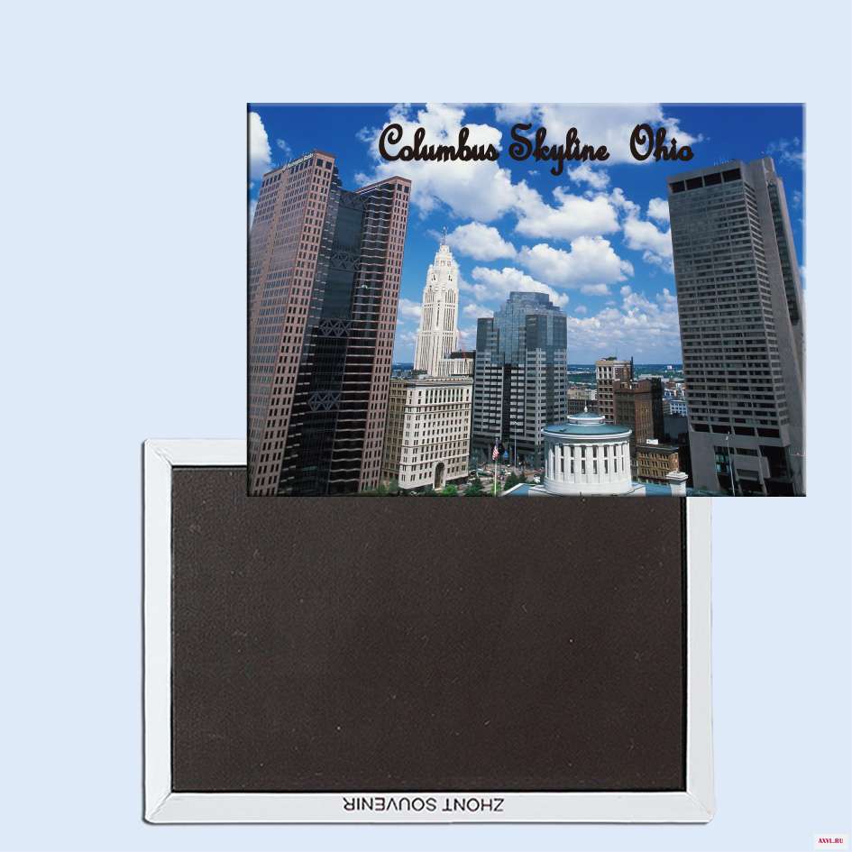 Туристические сувениры магнитный холодильник изысканный подарок 24553 олень Огайо|Магниты на холодильник| |