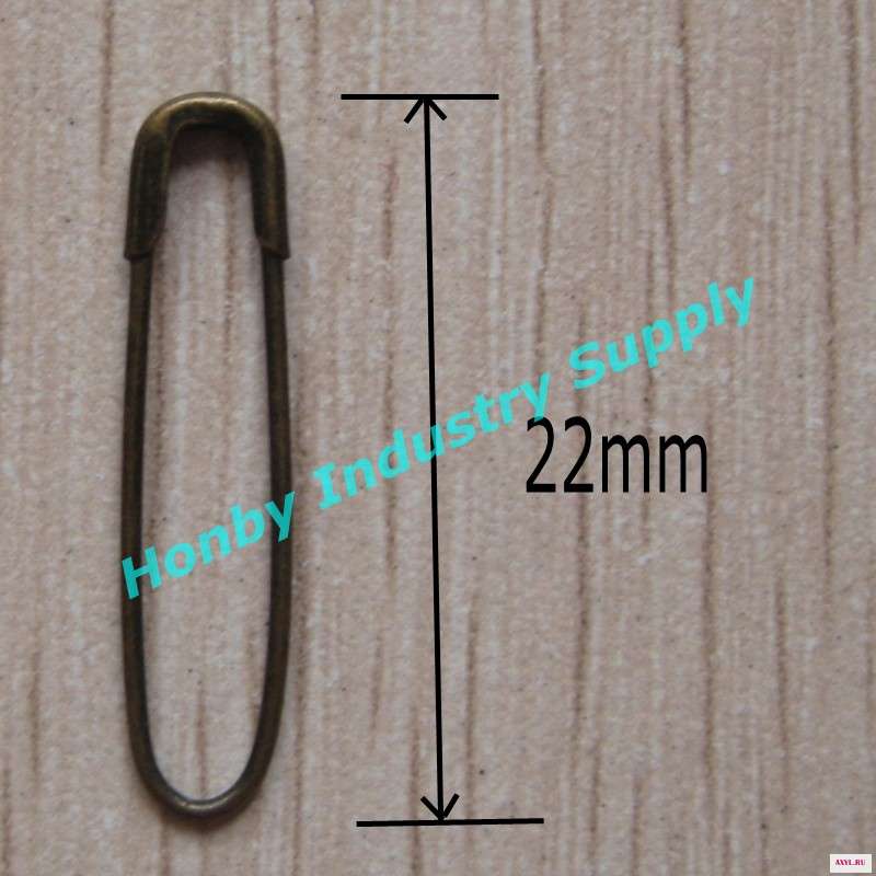 bronze U pin3