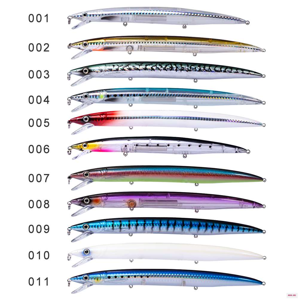 Приманка для рыбалки Hunthouse minnow sandeel jerkminnow плавающая гольян 143 мм/14 г 173 мм/23 208 мм/33 рыбалки|Наживки| |