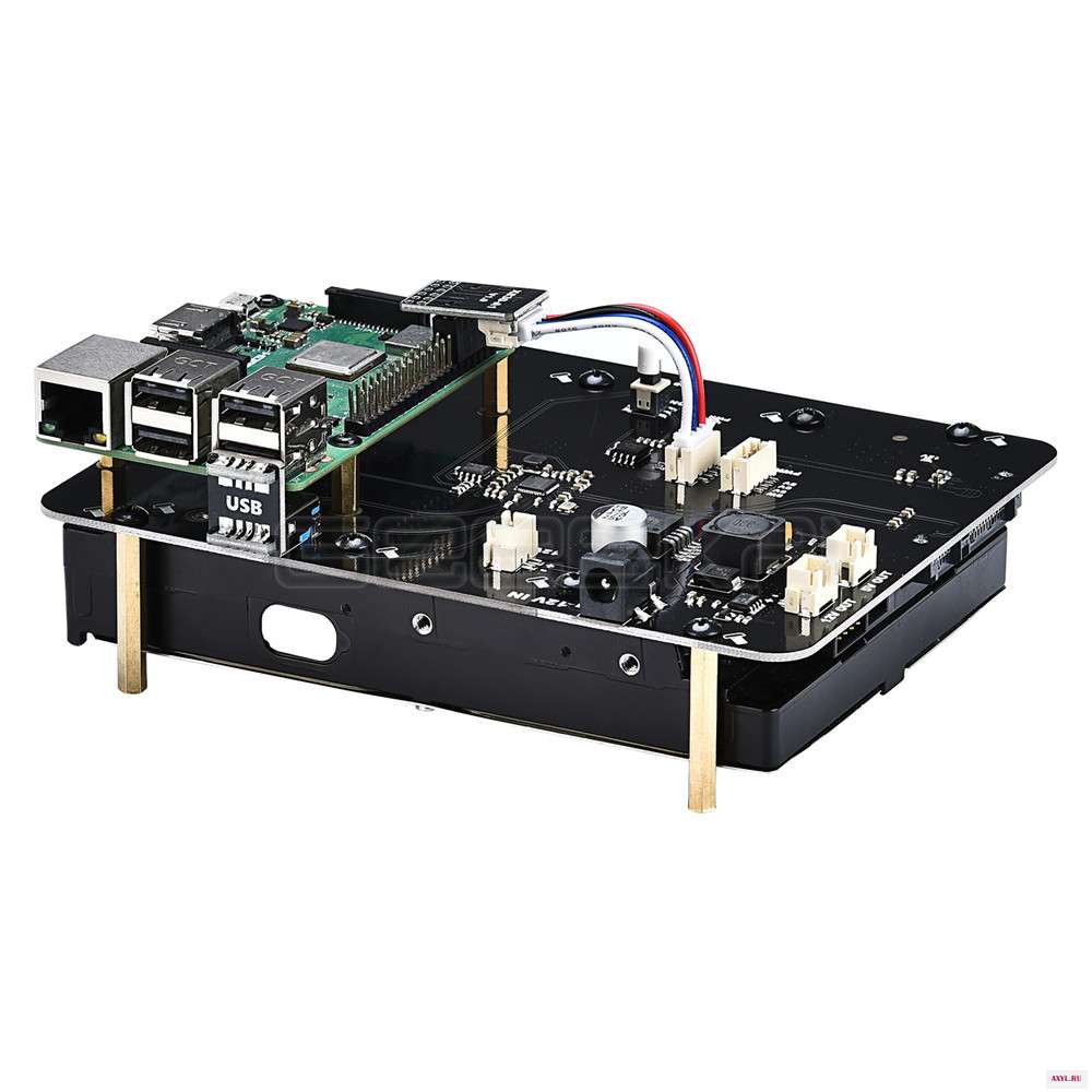 Новый X830 V2.0 2 5 дюймовый SATA HDD жесткий диск карта расширения и дополнительно акриловый чехол для Raspberry Pi 3B + /