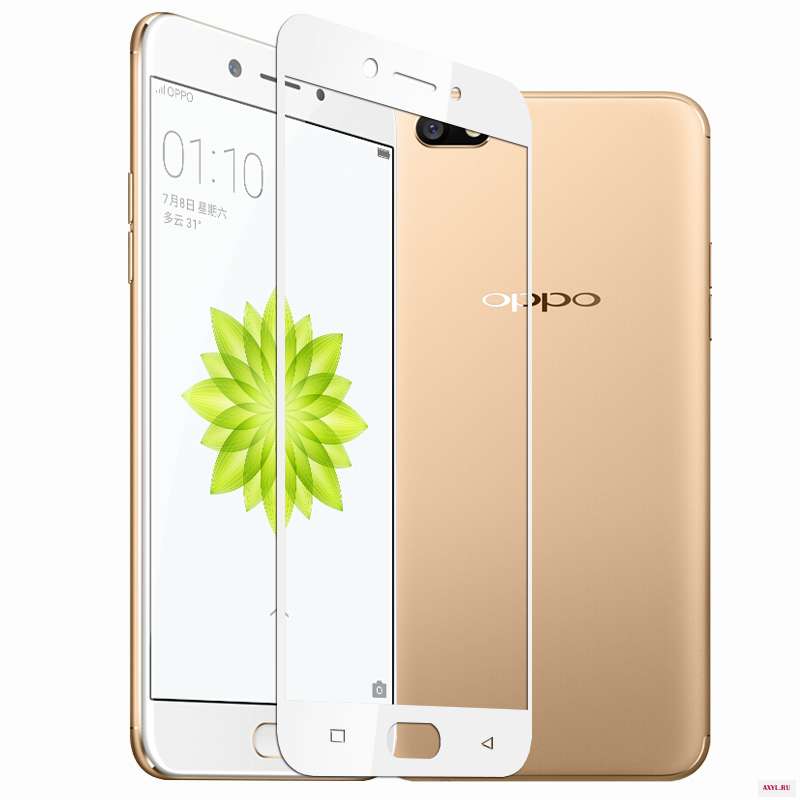 3D закаленное стекло для OPPO F3 полное покрытие 9H защитная пленка Взрывозащищенная Защита экрана A77|Защитные