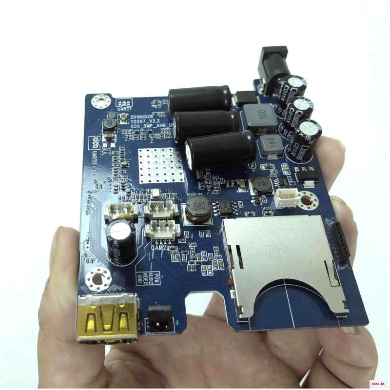 2CH мини плата AHD DVR PCB HD 1080P 2ch автомобильный автобус мобильный видеорегистратор цифровая поддержка SD карты с