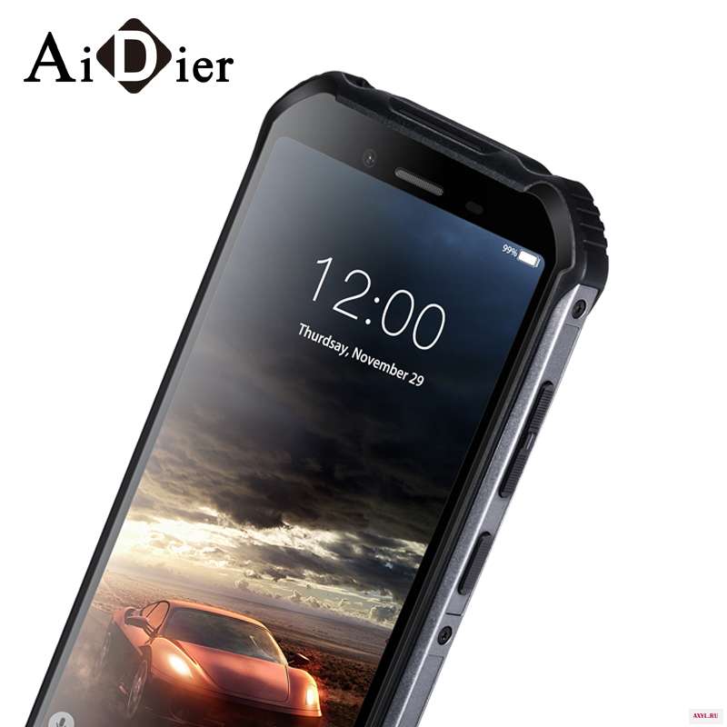 DOOGEE S40 IP68/IP69K Android 9 0 мобильный телефон 5 дюймов 4650 мА/ч MT6739 4 ядра 2 Гб Оперативная память 16 Встроенная 8.0MP 4G