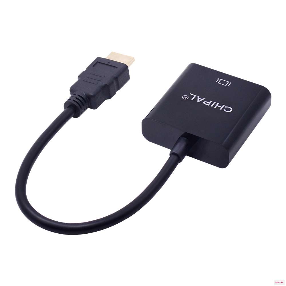 CHIPAL best Чипсет HDMI конвертер VGA HDMI2VGA Кабель адаптер для все в одном настольных ПК ноутбуков Tablet до 1080 P HDTV