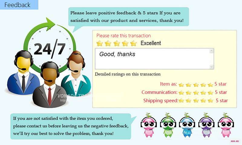 Feedback 800