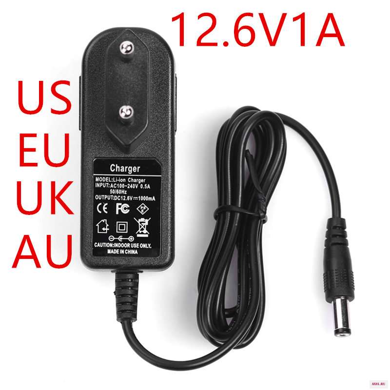 12 6 V 1A 12.6V1000mA адаптер постоянного тока 5 5*2 1 мм EU/US/UK/AU plug 100 240VAC|adapter dc|power adapterdc adapter |