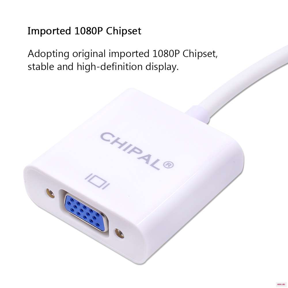 CHIPAL best Чипсет HDMI конвертер VGA HDMI2VGA Кабель адаптер для все в одном настольных ПК ноутбуков Tablet до 1080 P HDTV