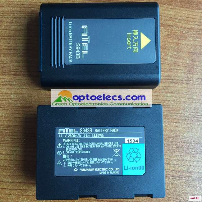 Аккумулятор Furukawa Fitel S943B для сварочного аппарата S177 S178 S178A S179 S121 S122 2 шт./лот|Оптоволоконное оборудование| |