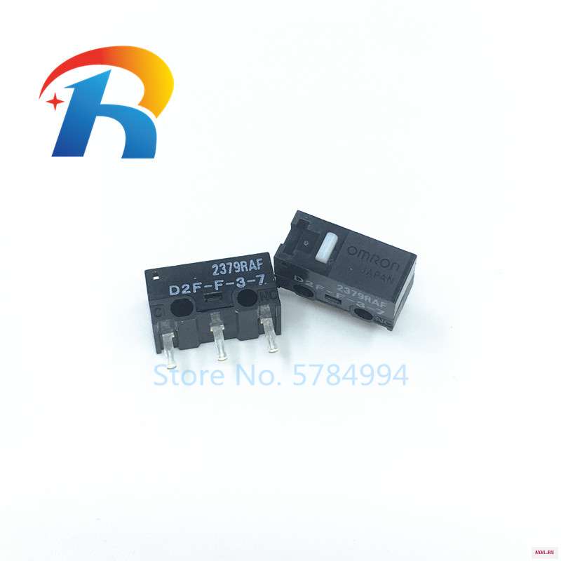 OMRON Micro Switch бесплатная доставка 2 шт. 10 м 20 кнопка мыши D2FC F 7N (50 м) с возможностью поворота на расстоянии до для