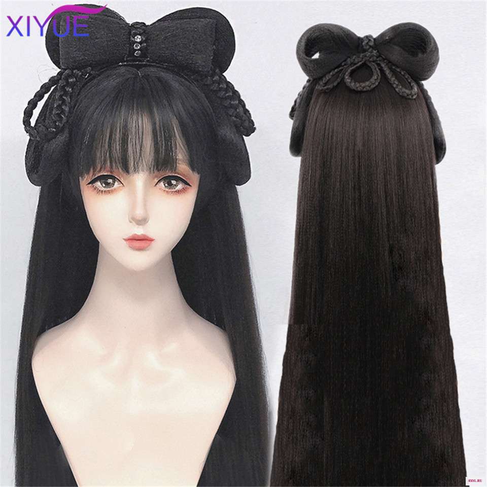 Винтажный парик XIYUE для моделирования Hanfu в китайском старинном - Цена: 968,66 руб.