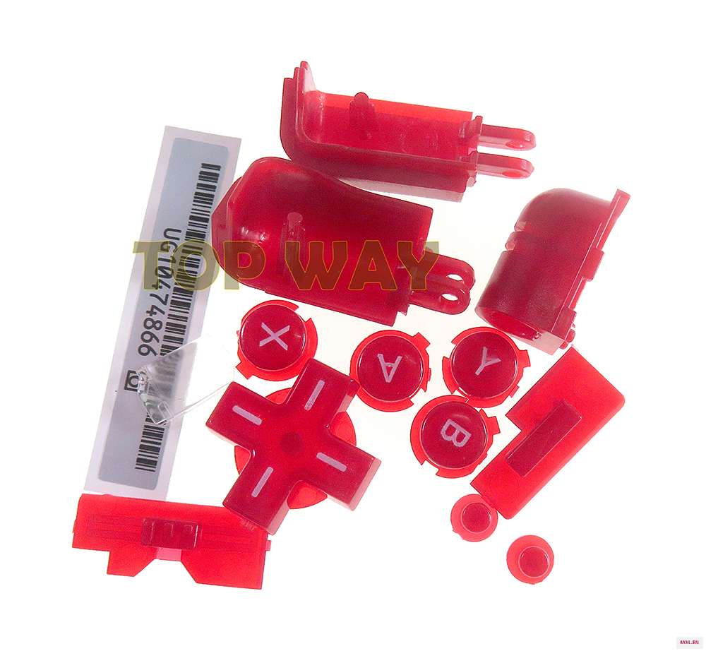 1 Набор сменных кнопок ABXY L R D Pad Cross Button полный набор для navd DS Lite консоль NDSL Buttons Kit|Запасные части| |