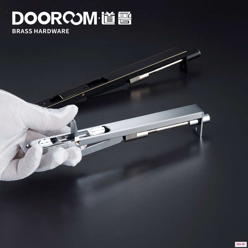 Dooroom латунный заподлицо защелка скрытый замок безопасности рычаг действия 8 &quot10" 12 &quot24" для двойной