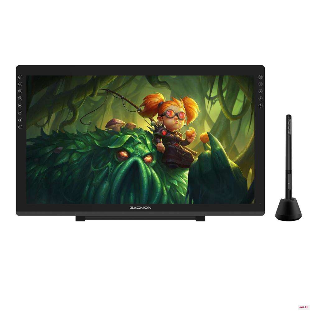 Графический планшет GAOMON PD2200 21 5 дюйма Full HD 92% NTSC 8192 уровня нажатия|Цифровые планшеты| |