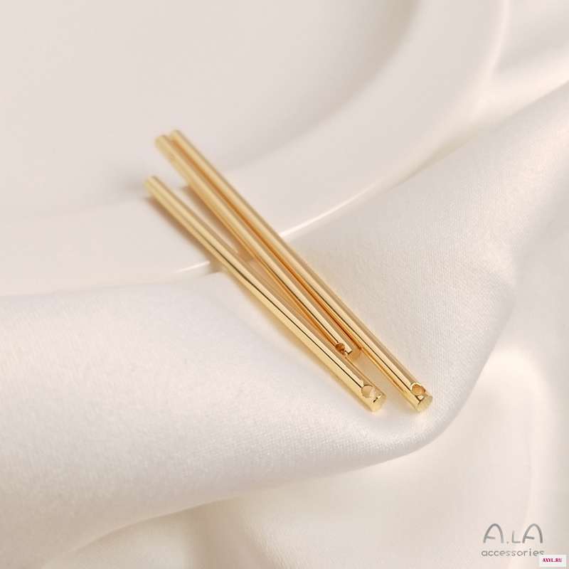 Никогда не выцветает 14K покрыто пакет браслет напульсник Настоящее золото буровая круглая прямые волосы