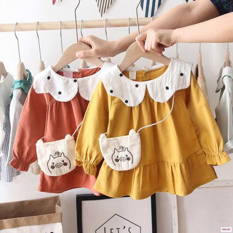 Для маленьких девочек платье с длинными рукавами Сезон весна осень Платье принцессы для Рождественская