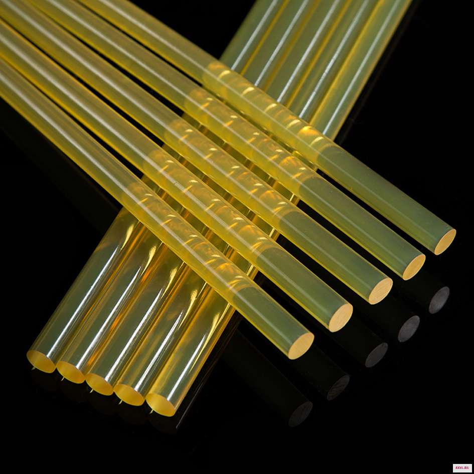 10 шт./лот 7/11x240 мм термоплавкий клей карандаш 7 желтые карандаши для электрического клеевого пистолета ремонт