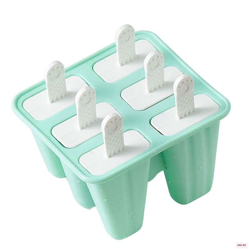 Popsicle Molds 6 Pieces Silicone Ice Bpa Free Mold Reusable Easy Release Maker | Дом и - Цена: 1 220,72 руб.