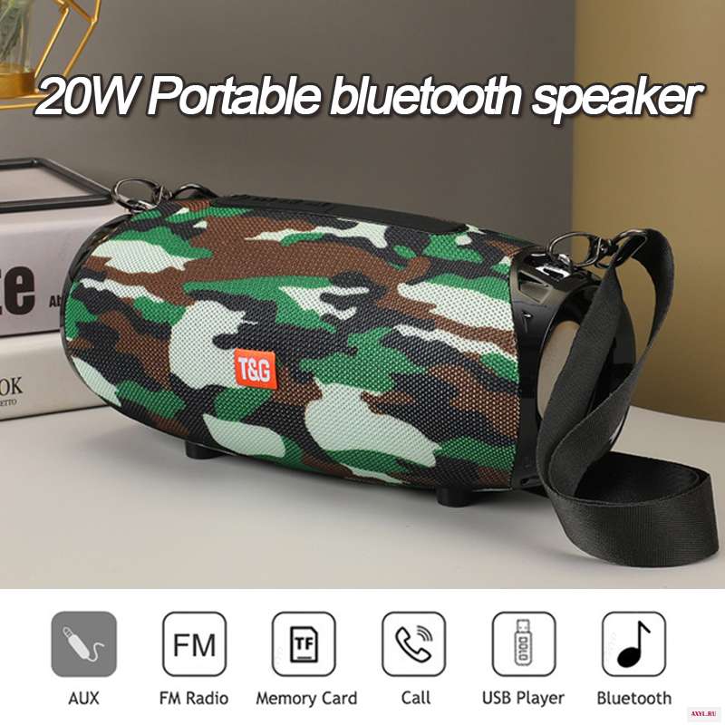 Новый TG534 Многофункциональный Bluetooth динамик ультра светильник портативный водонепроницаемый сабвуфер для
