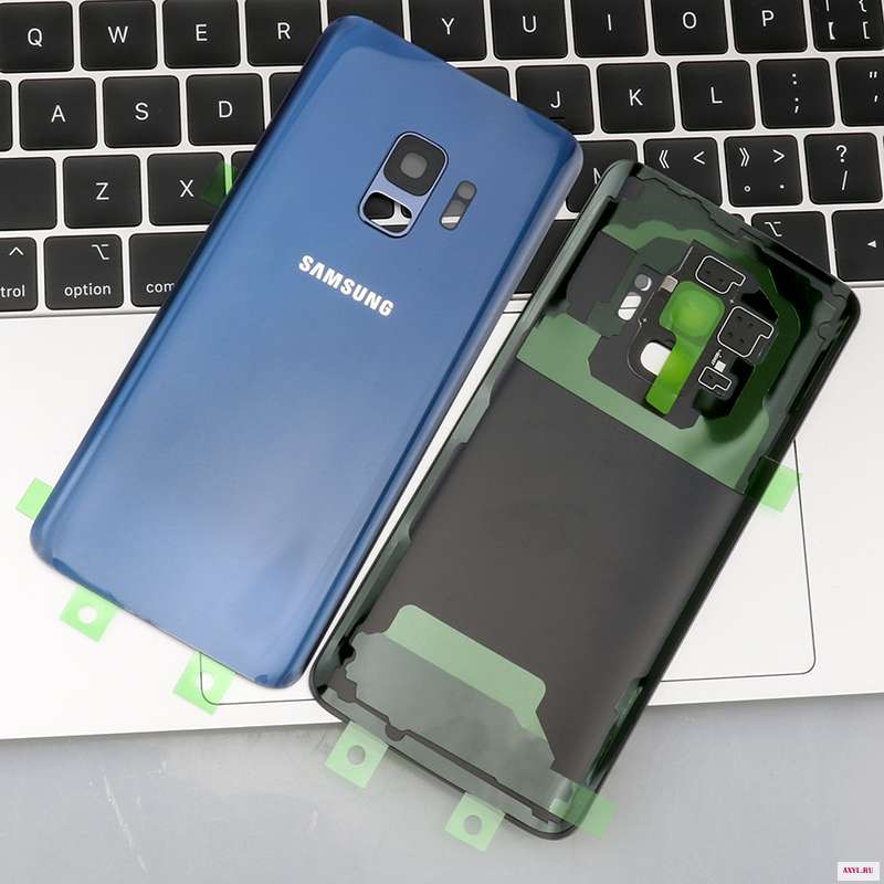 5 8 "оригинальный задний стеклянный корпус чехол для Samsung Galaxy S9 G960F Задняя крышка батареи Дверь объектив
