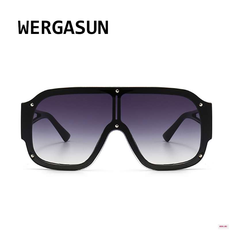 WERGASUN 2020 Новые солнцезащитные очки для мужчин и женщин модные цветные линзы высокое качество прямоугольные