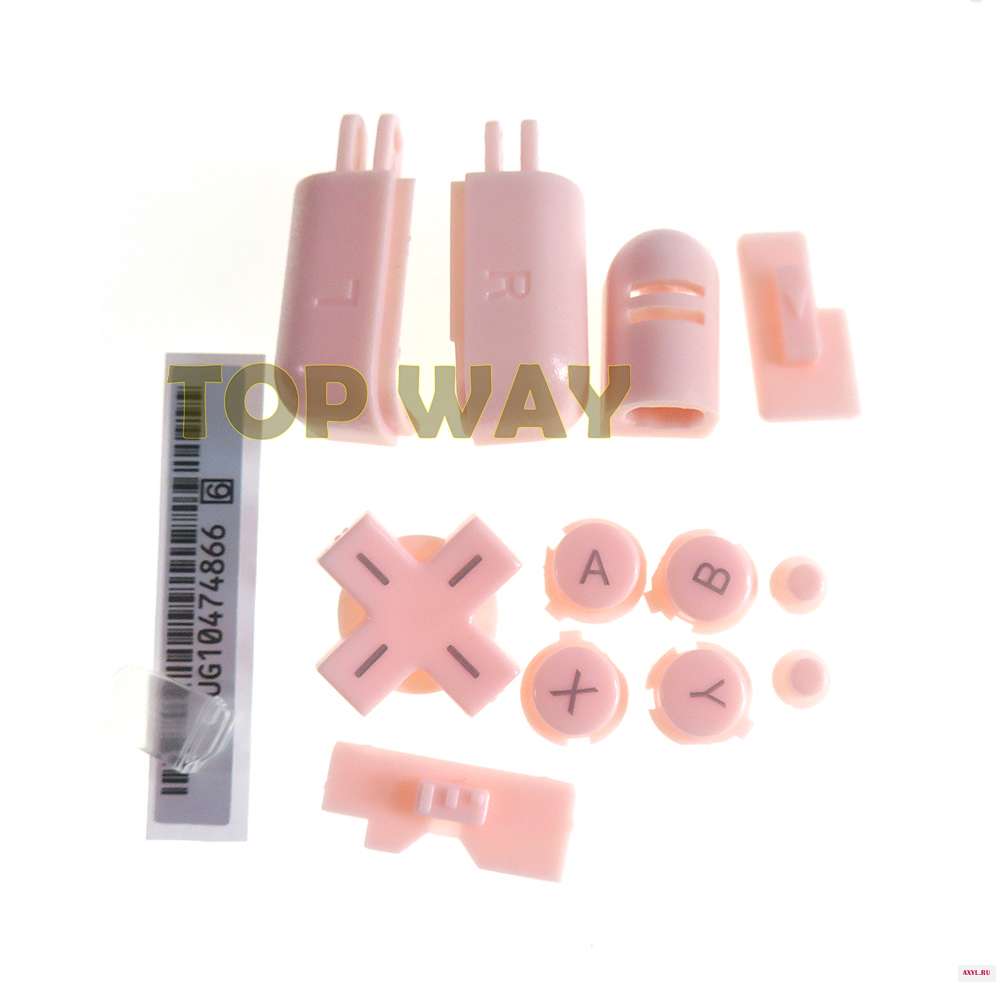 1 Набор сменных кнопок ABXY L R D Pad Cross Button полный набор для navd DS Lite консоль NDSL Buttons Kit|Запасные части| |