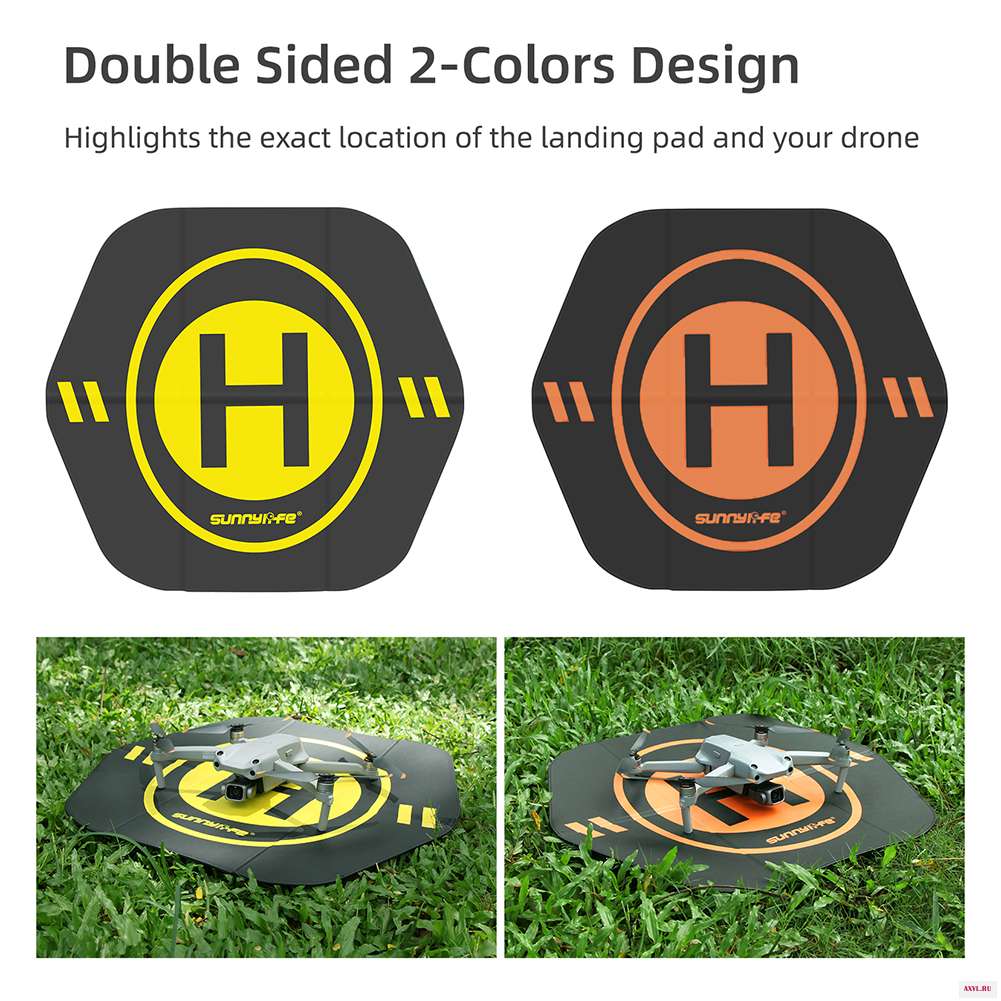 Foldable Landing Pad/Mat for DJI Mavic Pro Air 2/2S Drone Parking Apron Mini 2 Spark Phantom 3 4 FIMI X8 SE | - Цена: 636,19 - 1 209,68 руб.